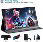 KYY Portable Monitor 15.6inch 1080P FHD USB-C, HDMI Computer Display HDR IPS - Image 3