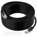 Cat5e Ethernet Cable 200 FT, Long Cat 5e Internet Cable, Standard RJ45 Connector by Kxable