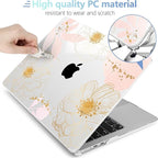 MEEgoodo Case for MacBook Air M4/M3/M2 13.6 inch 2025 2024 2022, Fit Model - Image 3