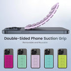 2PACK Silicone Double Sided Suction Phone Case Mount, Detachable Hands Free & - Image 6