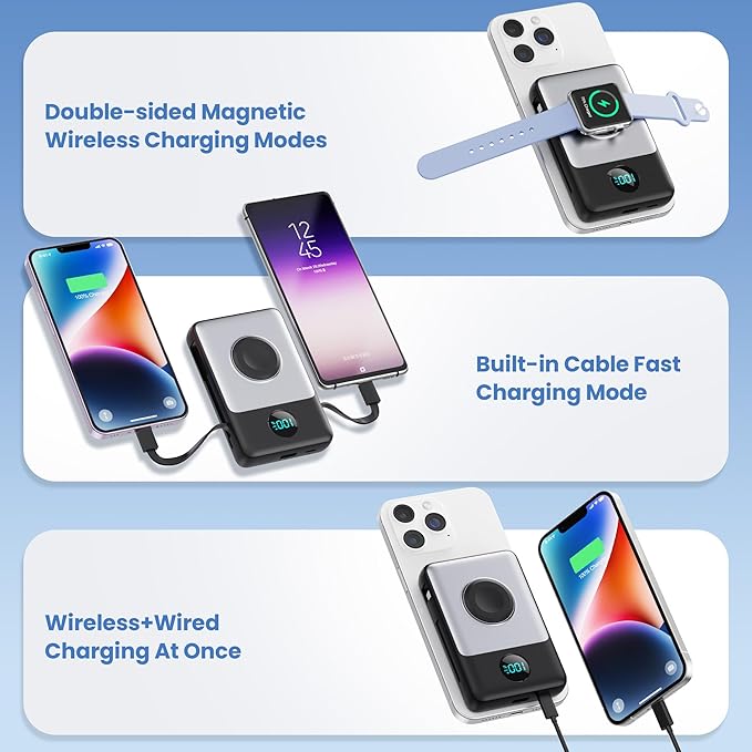 Magnetic Portable Charger 10800mAh - Image 4