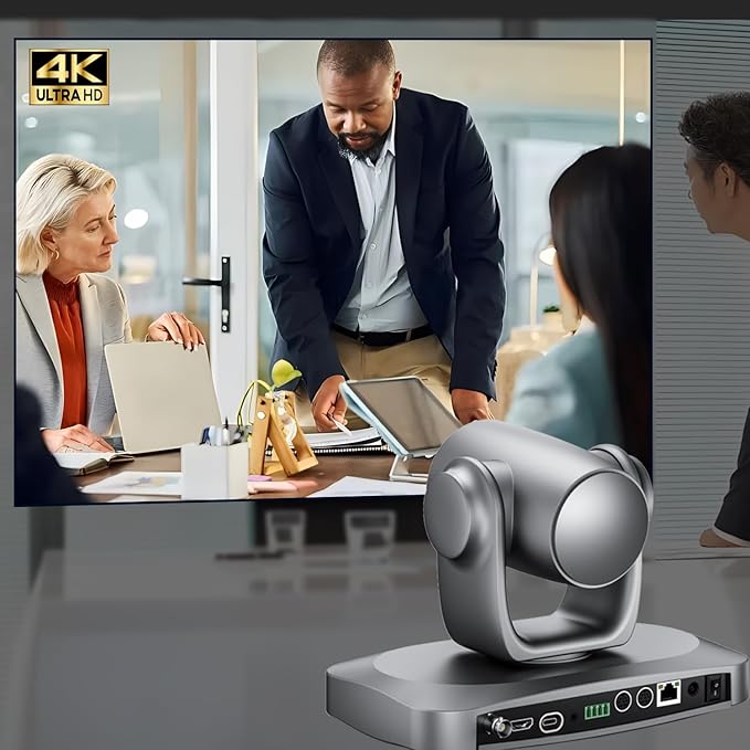 PTZ Camera 4K 21X Optical Zoom, POE IP Streaming, AI Auto Tracking PTZ - Image 2