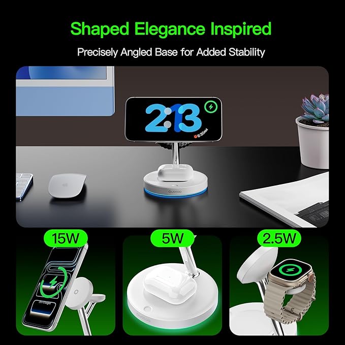 New 3 in 1 Charging Station for Apple Compatible - Image 7