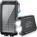 Solar-Charger-Power-Bank-49800mAh Portable Solar Phone Charger by Kepswin