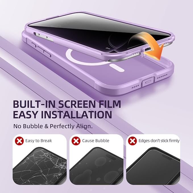 BERFY Magnetic for iPhone 16 Pro Case, Compatible - Image 6