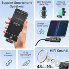BOYA BY-V10 USB-C Wireless Lavalier Microphone - Image 3