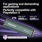 2TB M2 NVME SSD with Heatsink - Image 3