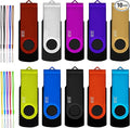 2GB USB Flash Drive 10 Pack, Nicepicten USB 2.0 Thumb Drives Zip Drive USB 2GB by NicepictenUSBFlashDrive