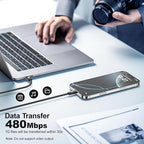 USB C to USB C Cable 3ft, Braided Type C to C Charger Cable Fast Charging - Image 5