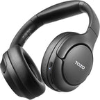 TOZO HT2 Hybrid Active Noise Cancelling Headphones, Wireless Over Ear Bluetooth by TOZO