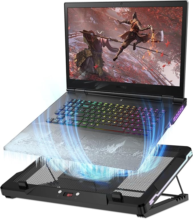 DEPGI Laptop Cooling Pad, Laptop Cooler Stand by DEPGI