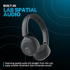 JLab Go Lux ANC Wireless Headphones, Hybrid Active Noise Cancelling, Premium - Image 3