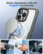 seacosmo for iPhone 16 Pro Max Case, Full Body Bumper - Image 6
