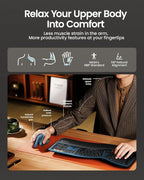 ProtoArc Ergonomic Mouse, EM11 NL Bluetooth Rechargeable Wireless Vertical Mouse - Image 4