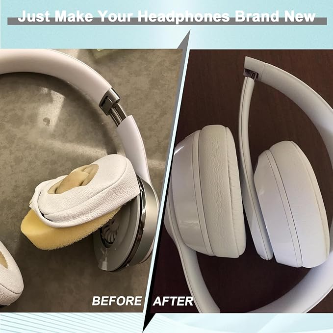 Replacement Ear Pads for Beats Solo 2 & Solo 3 Wireless On-Ear Headphones - Image 7
