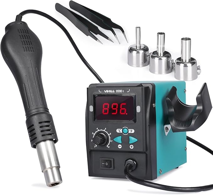 YIHUA 959D I Digital Hot Air Rework Station by YIHUA