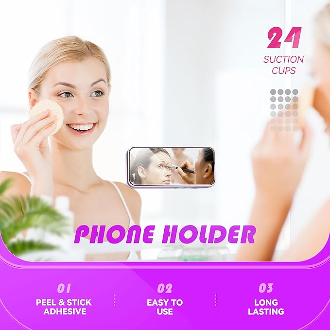 Silicone Phone Sticky Grip, Suction Phone Case Mount - Image 6