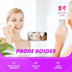 Silicone Phone Sticky Grip, Suction Phone Case Mount - Image 6