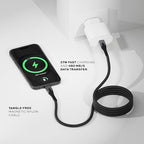 Statik MagStack USB to USB C Cable, Clutter-Free Magnetic Charging Cable - Image 6