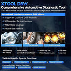 XTOOL D8W OBD2 Scanner Diagnostic Tool Wireless Bidirectional Scan Tool - Image 7
