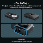 SmallRig Mount Plate for AirTag, Quick Release Camera Mount Baseplate for - Image 2