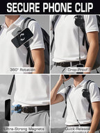 Magnetic Belt Clip Universal Wrist/Backpack Phone Holder Mount - Image 3
