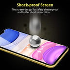 UNBREAKcable Screen Protector for iPhone 11/ iPhone XR 2 Pack, Double Defense - Image 4
