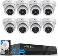 4COVR 4K PoE Security Camera System, 4K 8 Channel H.265 NVR by 4COVR