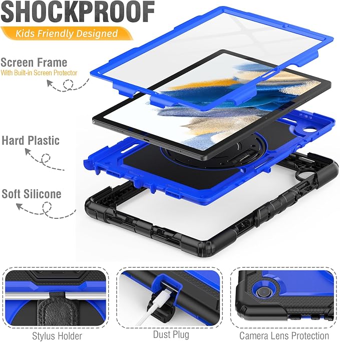 HXCASEAC Case for Samsung Galaxy Tab A8 10.5 inch, Protective - Image 6