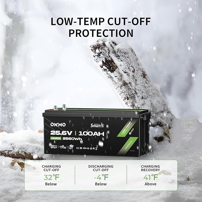 OKMO 24V 100Ah LiFePO4 Lithium Battery - Image 4