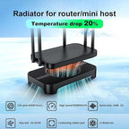 X3 USB Cooling Fan, 18dB Ultra Quiet 140mm USB PC Fan - Image 3