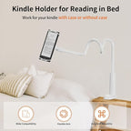 Gooseneck Kindle Holder for Reading in Bed - Image 2