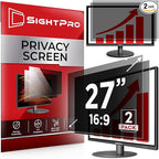 27 Inch 16:9 Computer Privacy Screen Filter by SightPro