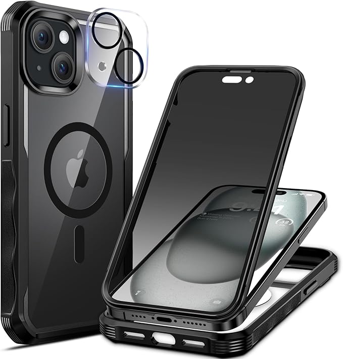 seacosmo for iPhone 15 Plus Case, Full Body Bumper by Seacosmo