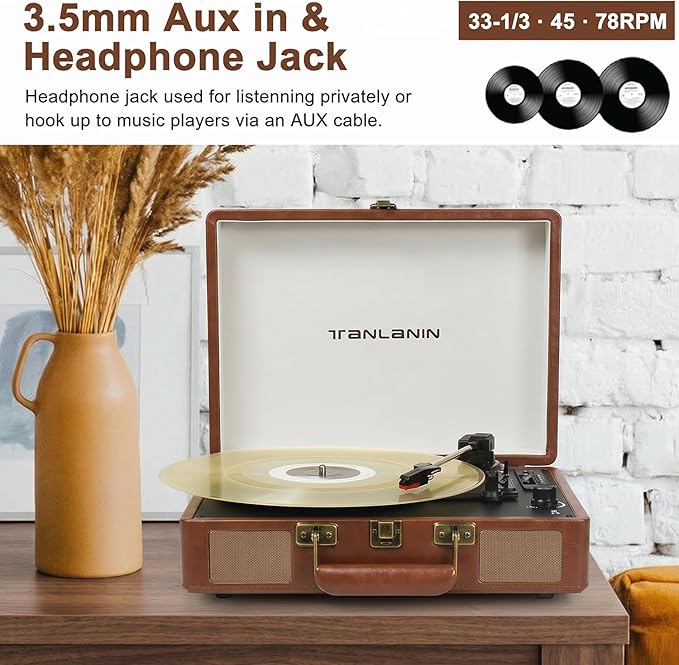 Portable Vinyl Record Player - Image 10