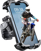 Motorcycle Phone Mount, Upgrade Bike Phone Mount, 360° Rotatable Phone Holder by ZewdovUSOfficial
