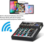 Depusheng HT4 Bluetooth Compatible Professional Portable Digital DJ Console - Image 6