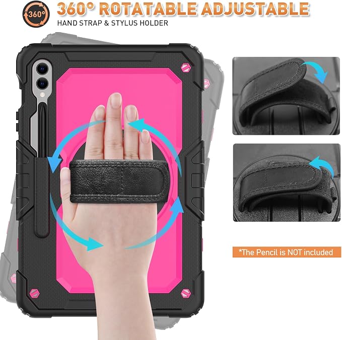 Timecity Case for Samsung Galaxy Tab S10 Plus/ S9 FE Plus/ S9 Plus 5G Tablet - Image 5
