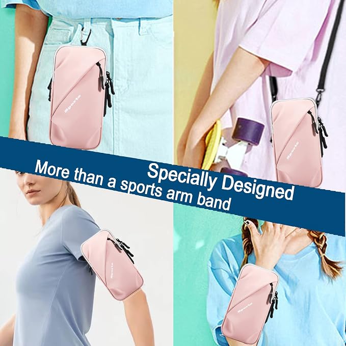 Phone Holder Arm Bands, Small Crossbody Shoulder Holsters Bag - Image 2