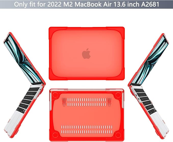 Batianda for New MacBook Air 13.6 inch Case 2025 M4 2024 2022 Release Model - Image 2