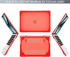 Batianda for New MacBook Air 13.6 inch Case 2025 M4 2024 2022 Release Model - Image 2
