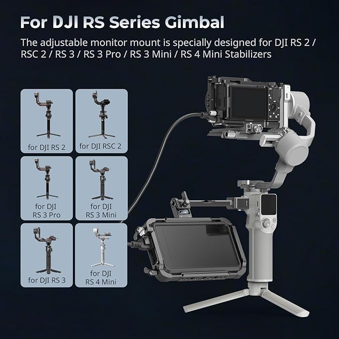 SmallRig Adjustable Camera Monitor Mount - Image 2