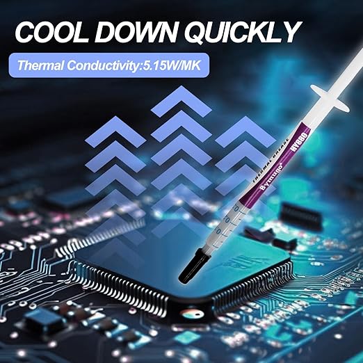 10 Pack HY880 Thermal Paste Kit-5.15 W/MK 1 G/Pcs, High Performance Thermal - Image 3
