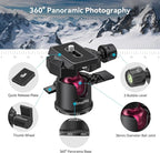 SmallRig Mini Tripod for Camera, Updated Desktop Tabletop Tripod - Image 2