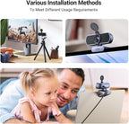 UGREEN 2K Webcam, Full HD 1080P Webcam - Image 7
