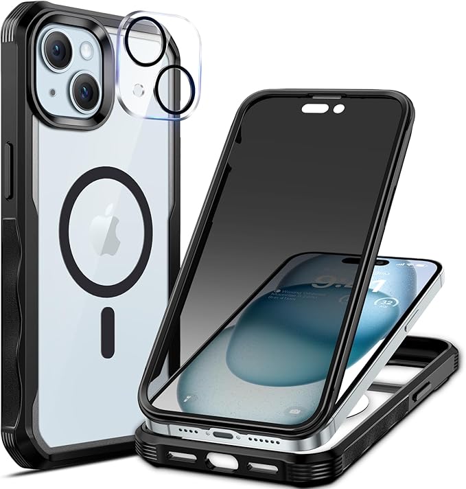 seacosmo for iPhone 15 Case, Full Body Bumper by Seacosmo