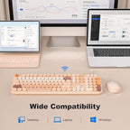 KNOWSQT Wireless Keyboard and Mouse Combo - Image 5