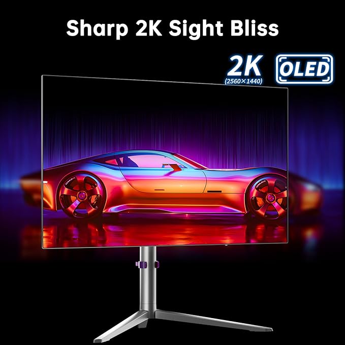 KTC 27-inch OLED Gaming Monitor | QHD 2560x1440P | 240Hz 0.03ms GTG | 1.5M:1 - Image 4