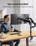 ErGear Vertical Dual Monitor Stand, Stacked Monitor Mount - Image 3