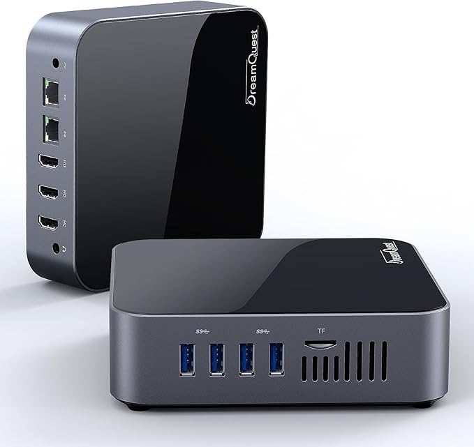 DreamQuest Mini PC Intel 12th Alder Lake N95, 16GB RAM, 512GB SSD, Mini Desktop by DreamQuest